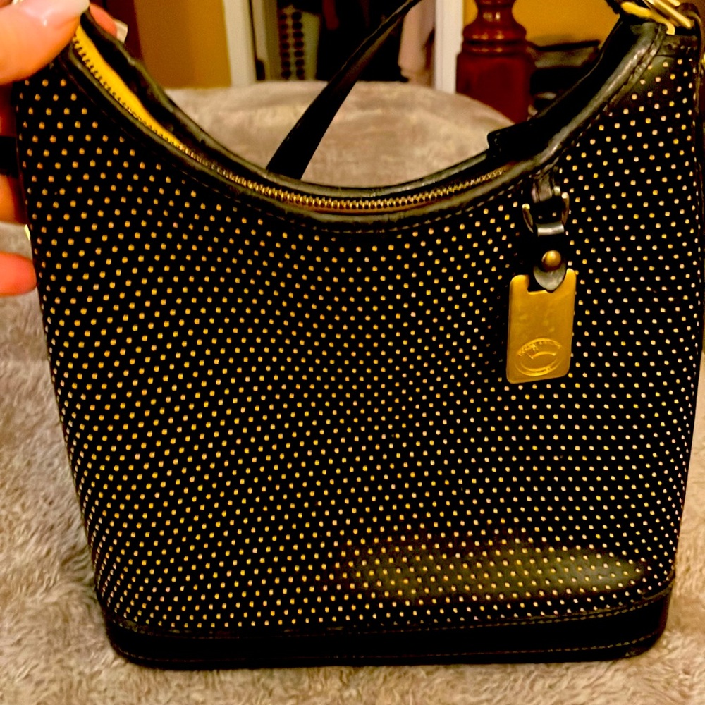 Vintage vinyl or pleather Dooney & Bourke bag